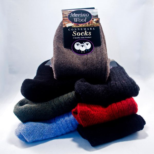 Merino Wool Socks, Connemara