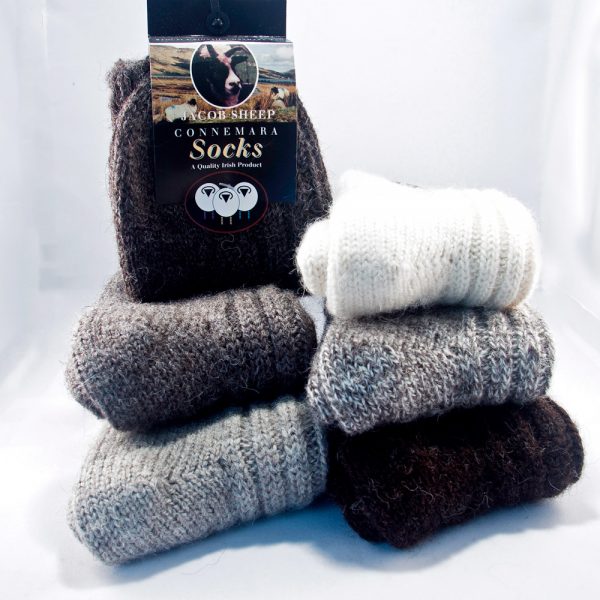 Wool Socks, Connemara – 100% Pure New Wool